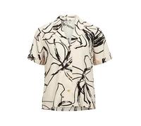 Object Shirt Objsanne-Maglietta AOP Noos, S/S, Conchiglia, 40 Donna