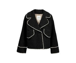 Object Objshiren Jacket Noos Giacca, Nero 1, 40 Donna
