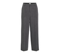 Object - Pantaloni a fondo ampio sartoriali grigio mélange in coordinato 38