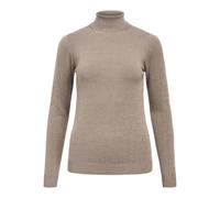 Object Objthess L/S Rollneck Knit Pullover Noos, Morel, XL Donna
