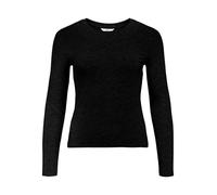 Object Objzofia SL L/S O-Neck Top Noos, Nero, XS Donna