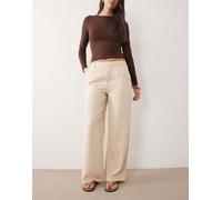 OBJECT - Objframe Lisa Wide Mw Pant Noos Beige - Abbigliamento M Beige