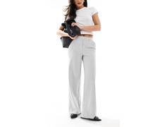 Object - Pantaloni a fondo ampio sartoriali grigio chiaro mélange 40