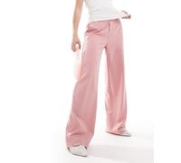 Object - Pantaloni sartoriali a fondo ampio rosa 34