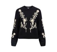 OBJECT Pullover 'OBJLANEY RUBIN' beige / nero Donna OBJECT M