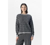 OBJECT Pullover 'Ray' grigio sfumato / nero, Taglia XS
