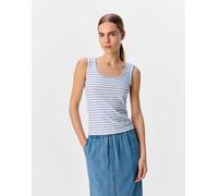 Object - Top senza maniche bianco 46-48