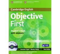 Objective first certificate. Student's book-Workbook-For school practice test booklet. Per le Scuole superiori. Con CD Audio. Con CD-ROM