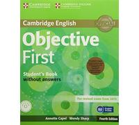 Objective first fourth edition. Student's book with CD-rom. Workbook with Audio CD [Lingua inglese]