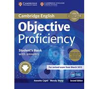 Objective Proficiency Student's Book Pack (Student's Book with Answers with Downloadable Software and Class Audio CDs (2)) 2nd Edition [Lingua inglese]