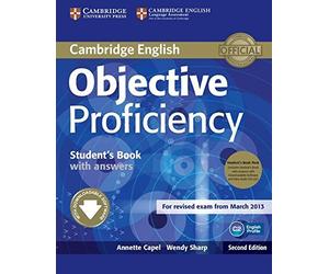 [(Objective Proficiency Student's Book Pack (student's Book with Answers with Downloadable Software and Class Audio CDs (2)))] [ By (author) Annette Capel, By (author) Wendy Sharp ] [October, 2013]