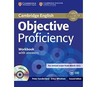 Objective Proficiency Workbook with Answers with Audio CD [Lingua inglese]