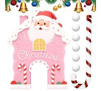 Objetivo De La Casa De Jengibre Dee Juguete - Set Dee Juguete Golf Para Fiesta Familiar, Set Campo Golf Mini Para Navidad | Paara Hogar Fiesta Reuniones Vacaciones Carnaval