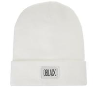 Oblack Berretto per Uomo e Donna Invernale Beanie - Cappello Unisex (White)