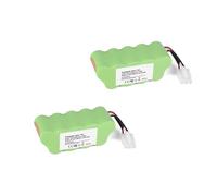 OBLIBQOE Batteria For Aspirapolvere 2 Pezzi Da 10,8 V 2000 MAh | Compatibile Con Shark SV1110 SV1106N SV1110N SV11O6N SV116N | Accessori For La Sostituzione Della Batteria Dell'aspirapolvere