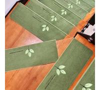 Obliqwin Tappetino Autoadesivo per Scale - 15 pezzi Long Tappetini Luminosi Antiscivolo Per Scale Tappetino per Scale Protezione Interne In Gradini Legno per Bambini Anziani e Animali
