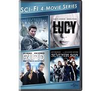 Sci-Fi 4-Movie Series (Oblivion / Lucy / R.I.P.D. / Seventh Son) (DVD)