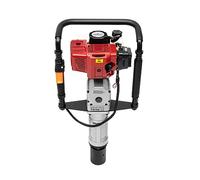 OBLLER Mandrino a benzina a 2 tempi, 52 cc, 1900 W, con energia di impatto 25-45J e manicotti da 55-70 mm, trivella portatile con impugnatura fonoassorbente, per recinzioni agricole