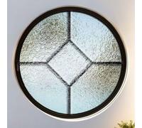 Oblò girevole in vetro, montaggio a 360° con maniglie, telaio in lega di alluminio per una migliore illuminazione e ventilazione nella decorazione della casa