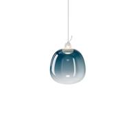 Oblò Lampadario Piccolo 2700K Azzurro Acciaio/ Bianco