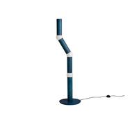 Oblure LIGHTBONE Lampada da Terra Rovere Blu Cobalto