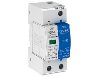 OBO 5094650 Scaricatore di Sovratensione TIPO 2 1P+N 220V MONOFASE Up 1,3kV