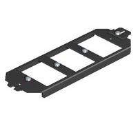 OBO 7407840 MTU 3 - 20.8 cm - 76 mm - 11.4 mm - Steel - Black