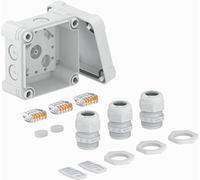 OBO-BETTERMANN 2005240 - Caja di derivació Borna s/tor, 3 x Prensas + tuercas