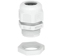 OBO Bettermann 2022768 Pressacavo filettato 1.5 mm Plastica, PA Grigio lumines