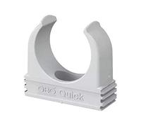 OBO Bettermann 2149010 Morsetto Quick, grigio luminoso, M20, misura Nominale, confezione da 100