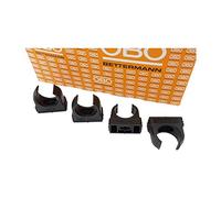 OBO Bettermann M25 - 20 morsetti rapidi, fascette stringitubo, montabili, colore nero intenso, 25 mm, 20 pezzi