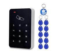 OBO HANDS Standalone RFID Lettore di Schede di Controllo di Accesso con Tastiera Digitale + 10 TK4100 Chiavi per Casa/Appartamento/Fabbrica