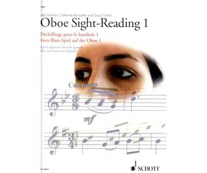 Oboe Sight-Reading Vol.1 - A fresh approach - (Schott Sight-Reading Series) - oboe - very easy - (sheet music) - (ED 12953)