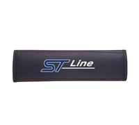 OBONG 2 Pezzi Auto Imbottiture Cinture di Sicurezza Spallina Compatibile con per Ford ST Line Focus X 2 3 Mondeo Fiesta Kuga MK2 MK3 MK4 Copricintura Sicurezza Interni Accessori,D