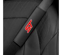 OBONG 2 Pezzi Auto Imbottiture Cinture di Sicurezza Spallina Compatibile con per Ford ST Line Focus X 2 3 Mondeo Fiesta Kuga MK2 MK3 MK4 Copricintura Sicurezza Interni Accessori,A