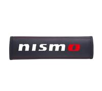 OBONG 2 Pezzi Auto Imbottiture Cinture di Sicurezza Spallina Compatibile con per Nissan Nismo Almera Qashqai Skyline Juke X-TRAI Copricintura Sicurezza Interni Accessori,A