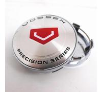 OBONG 4 Pezzi Auto Coprimozzo Coprimozzi Centrale Compatibile con per 60mm Vossen Ruota Accessori,D-60mm