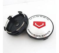OBONG 4 Pezzi Auto Coprimozzo Coprimozzi Centrale Compatibile con per 60mm Vossen Ruota Accessori,K-60mm
