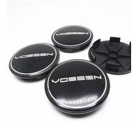 OBONG 4 Pezzi Auto Coprimozzo Coprimozzi Centrale Compatibile con per 68mm Vossen Ruota Accessori,E-68mm