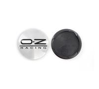 OBong 4 Pezzi Auto Coprimozzo Coprimozzi Centrale Compatibile con per OZ 55mm Ruota Accessori,D-55mm