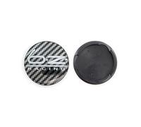 OBong 4 Pezzi Auto Coprimozzo Coprimozzi Centrale Compatibile con per OZ 55mm Ruota Accessori,E-55mm