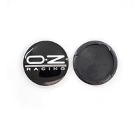 OBong 4 Pezzi Auto Coprimozzo Coprimozzi Centrale Compatibile con per OZ 55mm Ruota Accessori,F-55mm