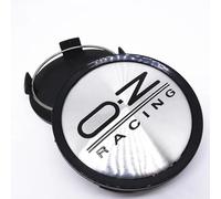 OBong 4 Pezzi Auto Coprimozzo Coprimozzi Centrale Compatibile con per OZ 75mm Ruota Accessori,A-75mm