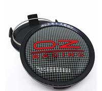 OBong 4 Pezzi Auto Coprimozzo Coprimozzi Centrale Compatibile con per OZ 75mm Ruota Accessori,C-75mm