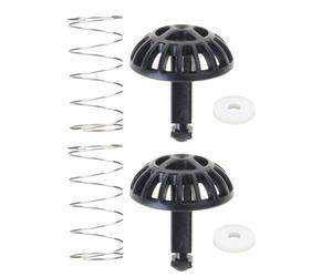 Obotsnoi Accessori per macchina da caffè, confezione da 2 tappi a molla per migliorare l'estrazione della macchina da caffè e la sostituzione del cestello per infusione