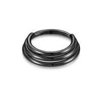 Obotsnoi Anelli da naso alla moda per trendsetter alla moda con design a campane a più strati in lega robusta design a strati unici, 10mm, come descritto, come descritto