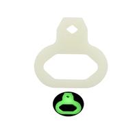 Obotsnoi Anelli di immersione a sgancio rapido adatti per vari regolatori Clip resistente alla corrosione per avventura notturna Clip per immersione incandescente