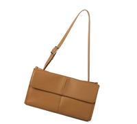 Obotsnoi Borsa moderna sotto le ascelle dal design vintage in morbida pelle PU leggera con tasche interne multiple piccole borse di lusso, Colore: fango., One Size