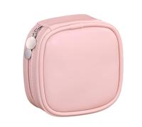 Obotsnoi Borsa organizer per gioielli da viaggio con chiusura a coulisse per orecchini, collane, anelli e bracciali, in morbida pelle, organizer per gioielli