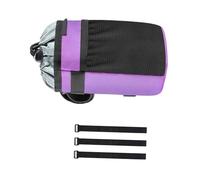Obotsnoi Borsa universale per bottiglie da ciclismo per sport, contenitore per bevande, organizer per manubrio della bicicletta, borsa per manubrio di biciclette